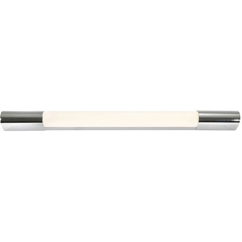 Foto van Slv slv 149762 led-wandlamp 8 w chroom, wit