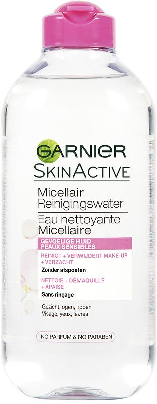 Foto van Garnier skinactive micellair reinigingswater gevoelige huid 400ml bij jumbo