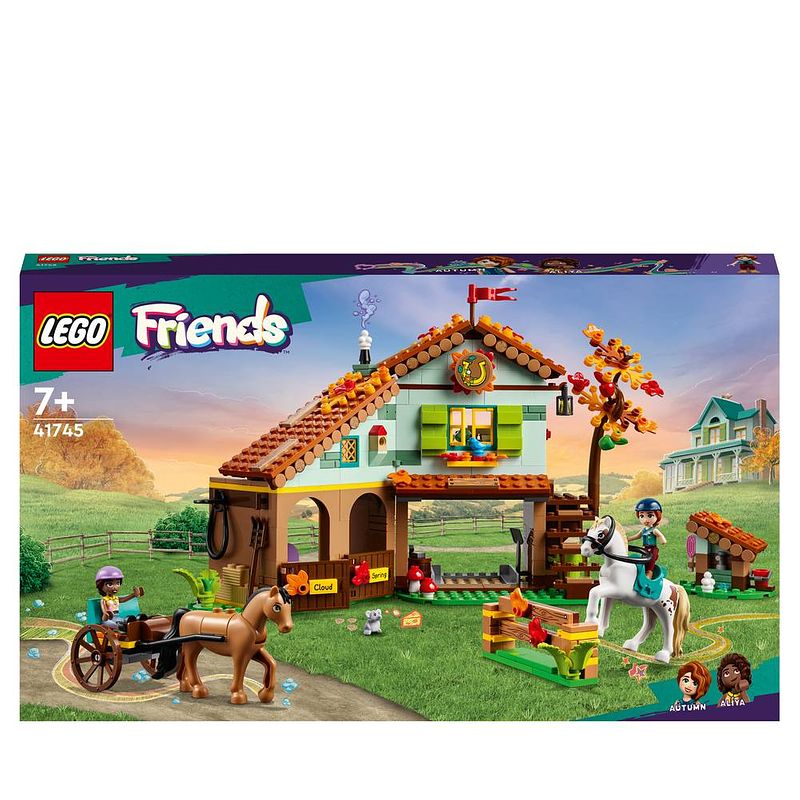 Foto van Lego friends autumns paardenstal 41745