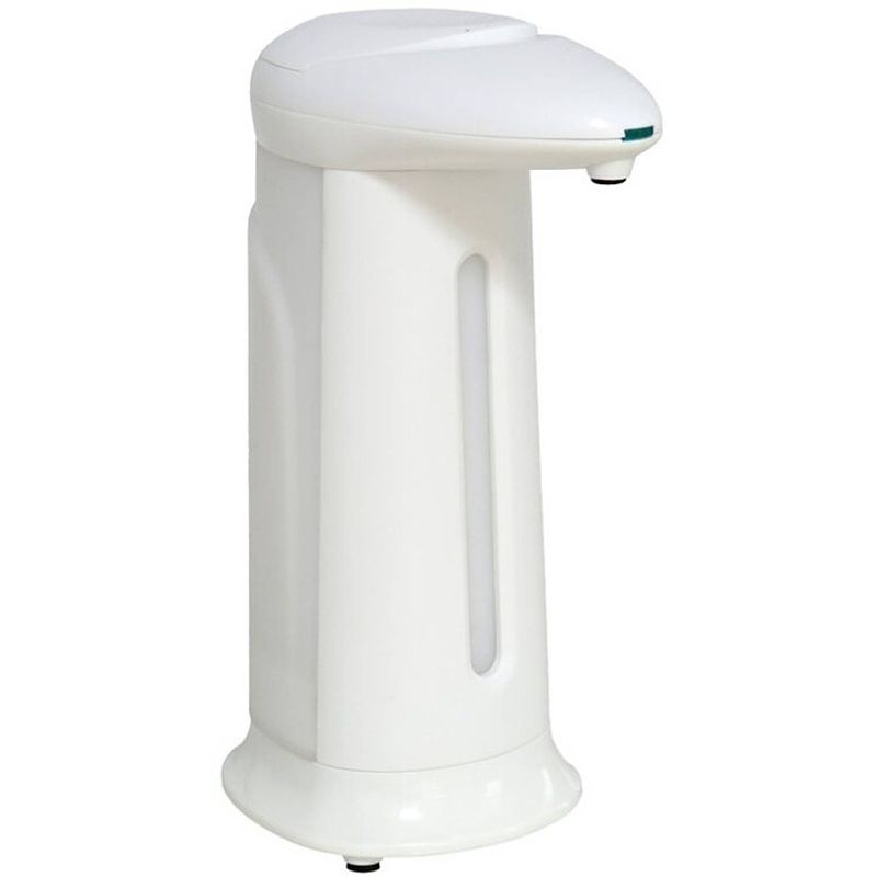 Foto van Gerimport zeepdispenser met sensor 350 ml 13 x 8 x 20 cm wit