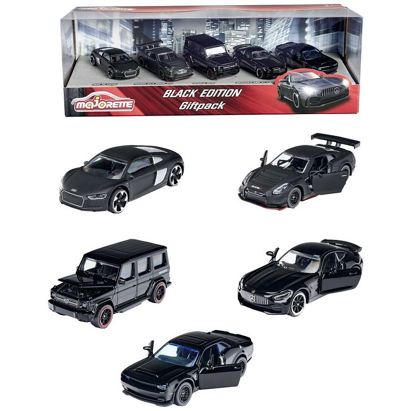 Foto van Majorette black edition 5 stuks giftpack 212053174 1 stuk(s)