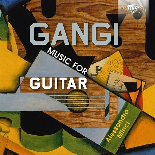 Foto van Gangi: music for guitar - cd (5028421957241)