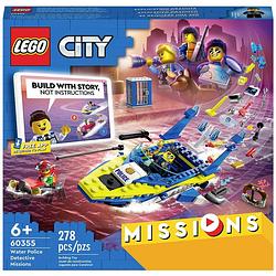 Foto van Lego® city 60355 detectivemissies van de waterpolitie
