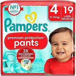 Foto van Pampers premium protection pants, maat4 19luierbroekjess bij jumbo