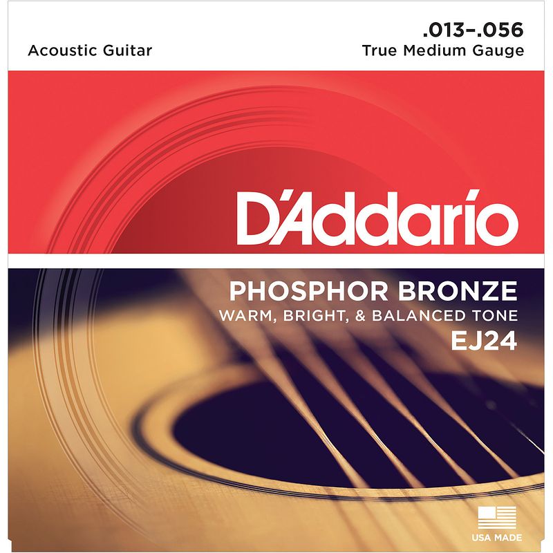 Foto van D'saddario ej24 snarenset voor akoestische western gitaar