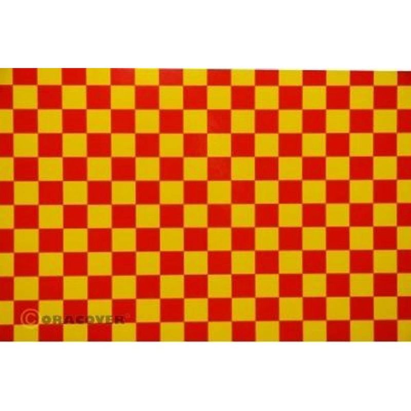 Foto van Oracover orastick fun 4 48-033-023-010 plakfolie (l x b) 10 m x 60 cm geel, rood