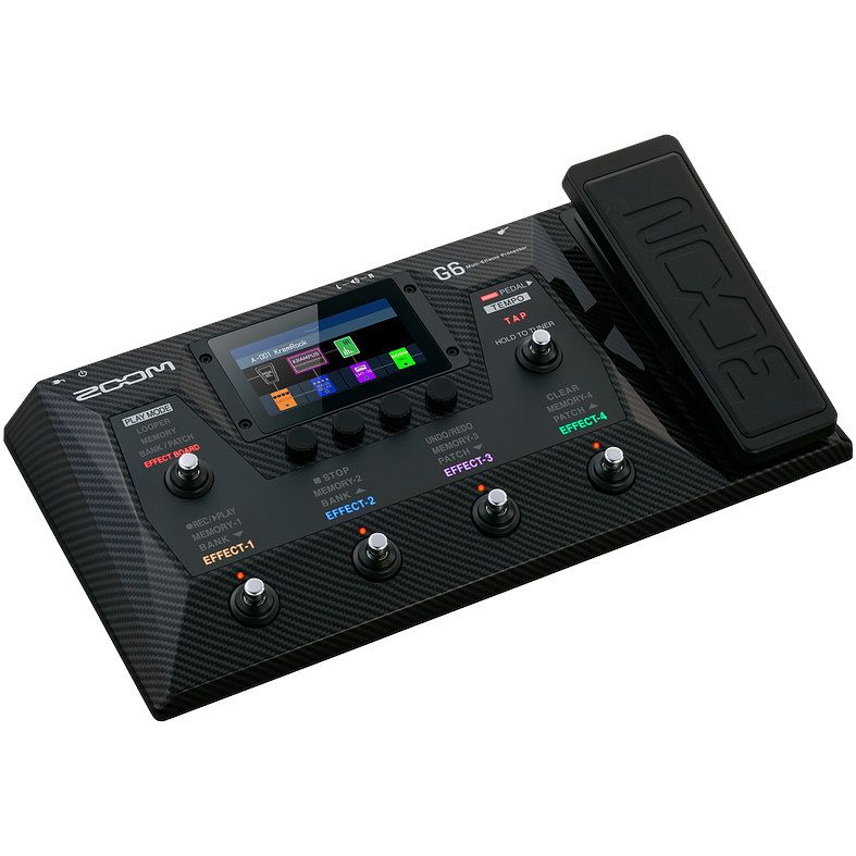 Foto van Zoom g6 multi-effects processor voor elektrische gitaar