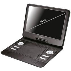 Foto van Reflexion dvd1322 draagbare tv met dvd-speler 34 cm 13 inch energielabel: d (a - g) incl. 12 v auto-aansluitkabel, incl. dvb-t antenne, werkt op een accu, met