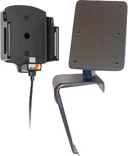 Foto van Brodit telefoonhouder 75-89mm toyota aygo/peugot 107/citroen c1 2006-2011 + usb c oplader