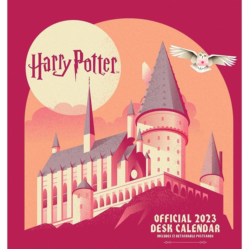 Foto van Harry potter kalender 2023 easel desktop