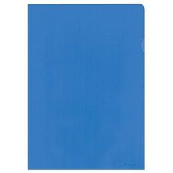 Foto van 30x insteekmap blauw a4 formaat 21 x 30 cm - opbergmap