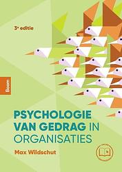 Foto van Psychologie van gedrag in organisaties - max wildschut - paperback (9789024457816)