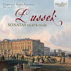 Foto van Dussek: complete piano sonatas op. 47 & op. 64, volume 7 - cd (5028421956060)