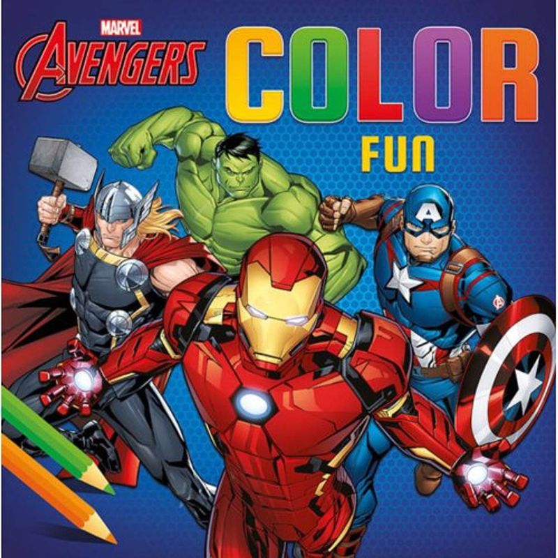 Foto van Avengers color fun