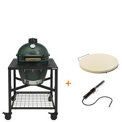 Foto van Big green egg large in egg frame op wielen