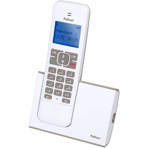 Foto van Profoon dect telefoon pdx-8400 wt/te