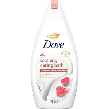 Foto van Dove bath soothing caring 450ml bij jumbo