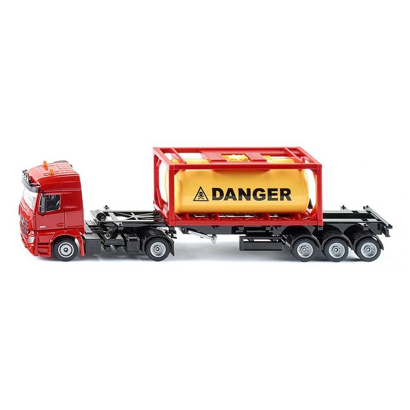 Foto van Siku mercedes-benz arocs met tankcontainer 1:50 (3922)