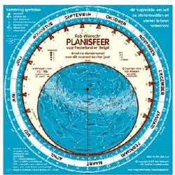 Foto van Planisfeer voor nederland en belgie