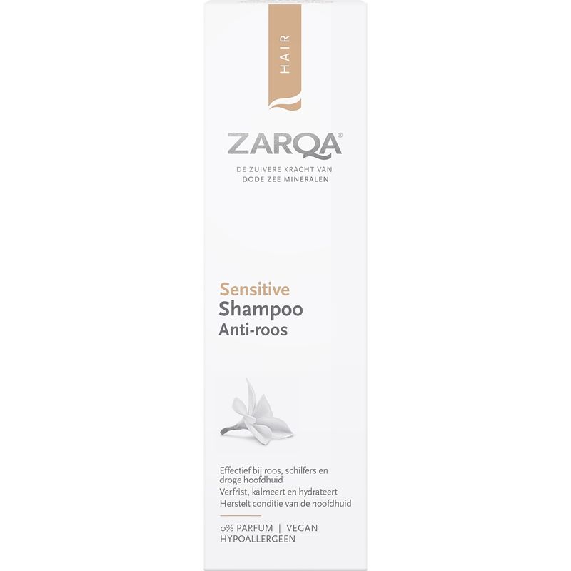 Foto van Zarqa sensitive anti roos shampoo