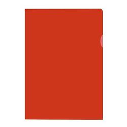 Foto van 30x insteekmap rood a4 formaat 21 x 30 cm - opbergmap