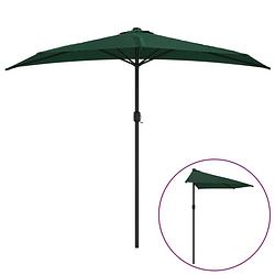 Foto van The living store parasol madrid - tuin - 270x144x222 cm - groen