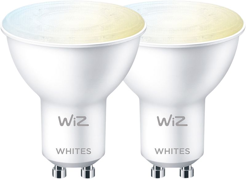 Foto van Wiz smart spot 2-pack - warm tot koelwit licht - gu10