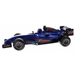 Foto van Kids fun racewagen met licht en geluid jongens 25 cm blauw