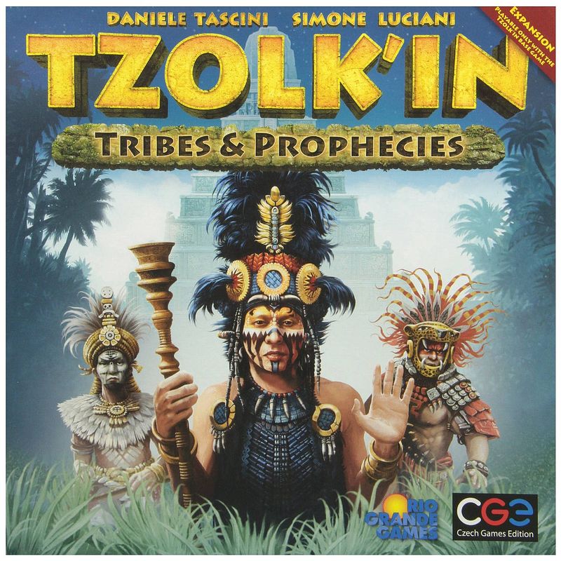 Foto van Czech games bordspel tzolk'sin tribes & prophecies - en