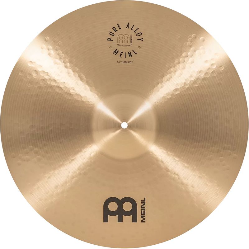 Foto van Meinl pure alloy thin ride 20 inch ride bekken