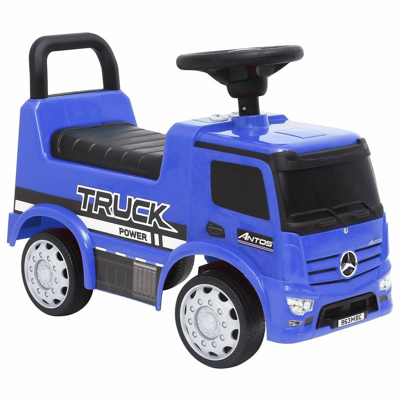 Foto van Vidaxl loopauto mercedes benz truck blauw