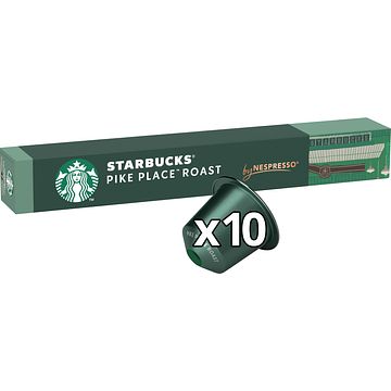 Foto van Starbucks nespresso pike place medium roast 10 stuks bij jumbo