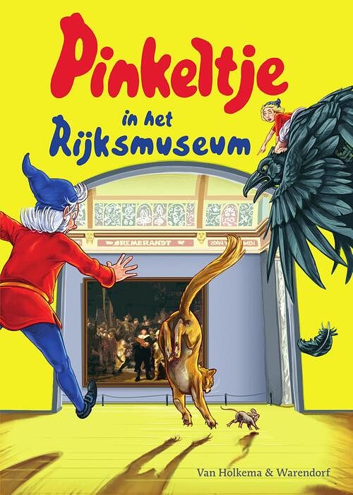 Foto van Pinkeltje in het rijksmuseum - studio dick laan - ebook (9789000345335)