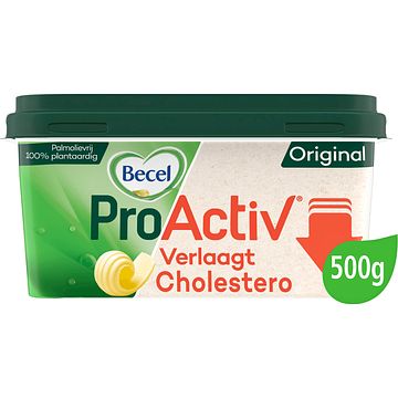 Foto van Becel proactiv margarine vegan met plantensterolen voordeelkuip 500g bij jumbo