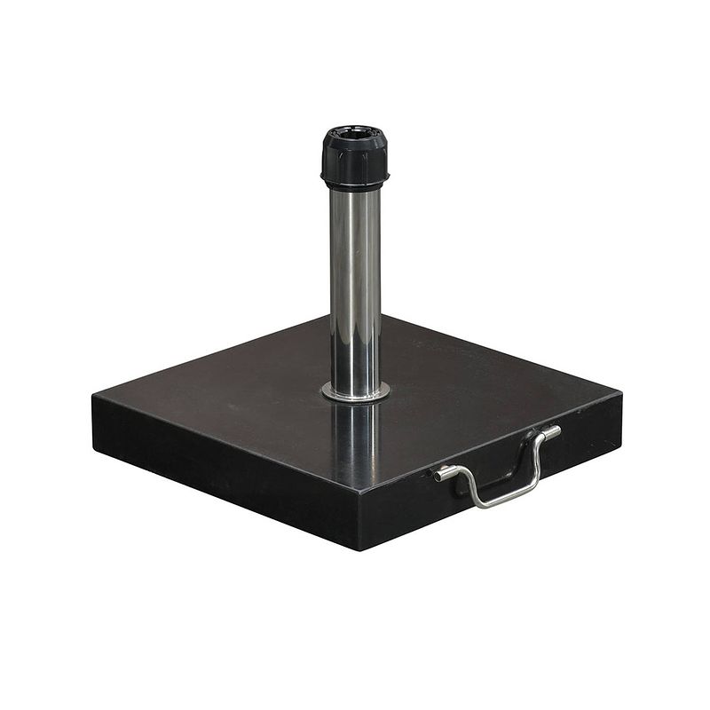 Foto van Garden impressions cosmo granieten voet 40k - black polished