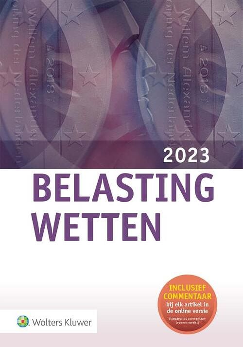 Foto van Belastingwetten - luxe-editie 2023 - hardcover (9789013171082)
