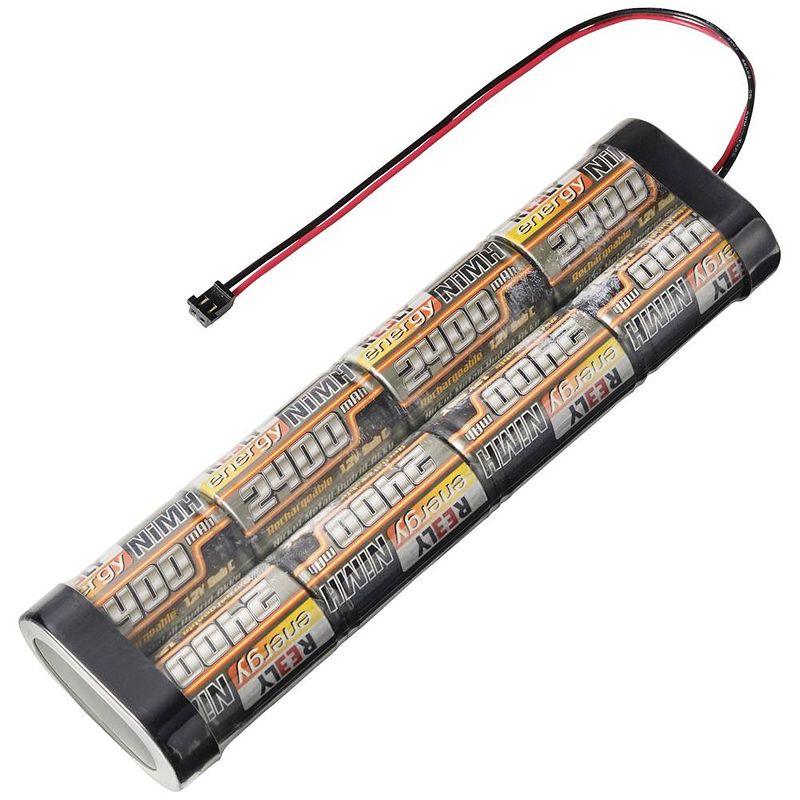 Foto van Reely nimh accupack 9.6 v 2400 mah aantal cellen: 8 sub-c sub-c stick graupner