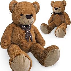 Foto van Teddybeer 175 cm, knuffelbeer, teddy xxxl , knuffel, beer, bruin