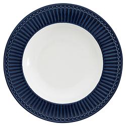 Foto van Greengate diepe borden / soepborden alice donkerblauw ø 21.5 cm - set van 6 stuks