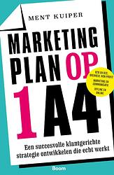 Foto van Marketingplan op 1 a4 - ment kuiper - ebook (9789058754820)