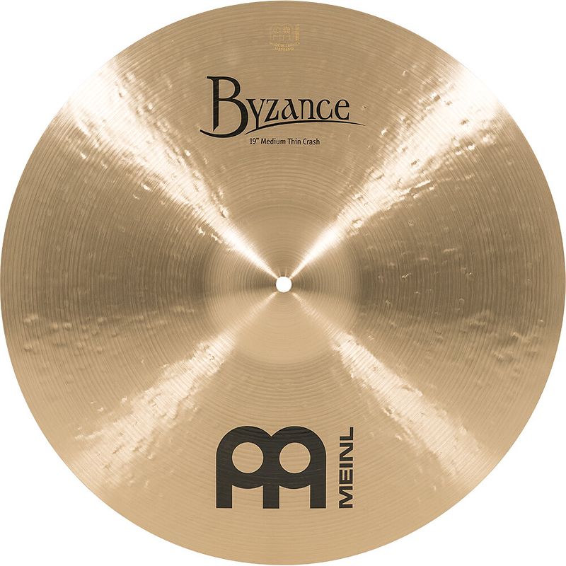 Foto van Meinl b19mtc byzance traditional medium thin crash bekken