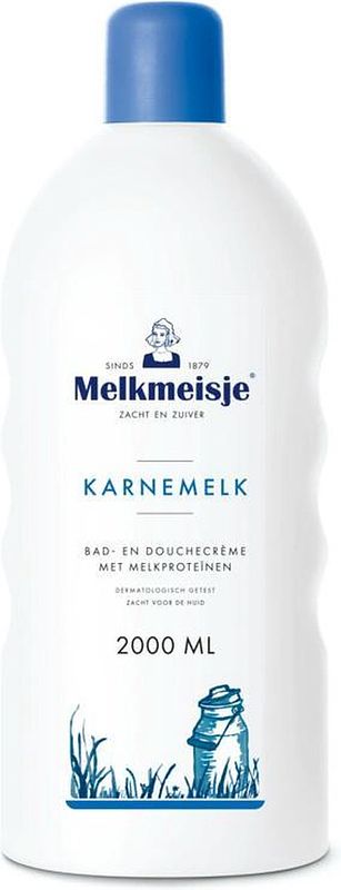 Foto van Melkmeisje karnemelk bad- en douchecrème