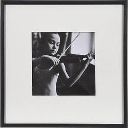 Foto van Henzo fotolijst - viola - fotomaat 40x40 cm - donkerbruin