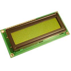 Foto van Display elektronik lc-display zwart geel-groen (b x h x d) 80 x 36 x 11.9 mm dem16216syh-ly-cyr