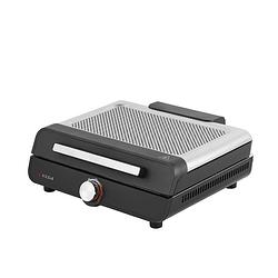 Foto van Ninja gr101eu sizzle griddle & grill contact grill zwart