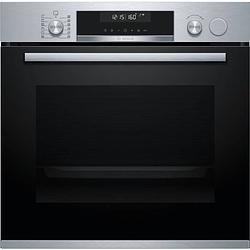 Foto van Multifunctionele oven gebouwd -in pyrolyse bosch - hra578bs6 - volume 71 l - l59.4cm/p54,8cm/h59,5 cm - roestvrij staal