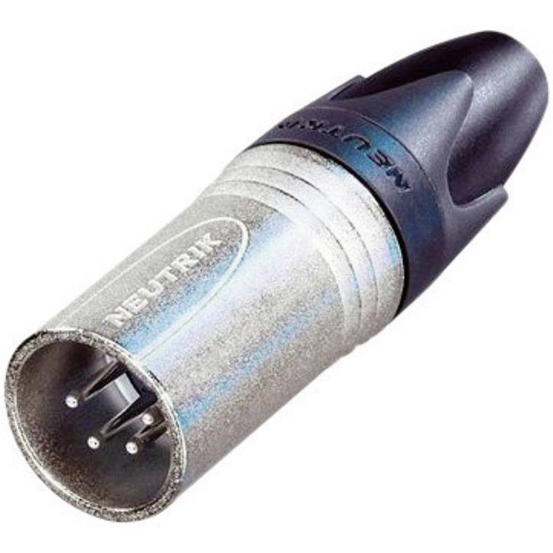 Foto van Neutrik nc4mxx xlr-connector stekker, recht aantal polen: 4 zilver 1 stuk(s)