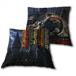 Foto van Harry potter kussen hogwarts - 35 x 35 cm - polyester