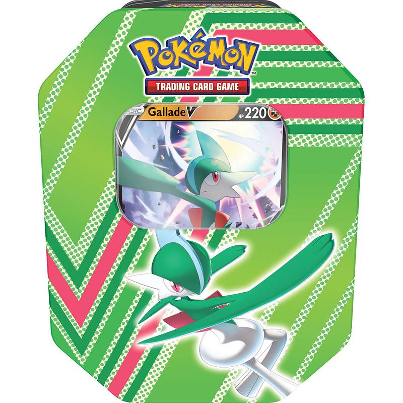 Foto van Pokémon tcg hidden potential tin gallade v