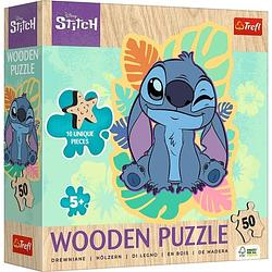 Foto van Trefl puzzel stitch hout figuur 50 stukjes luxe